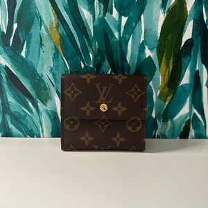 Like New Limited Edition Louis Vuitton Trifold Double-sided Wallet